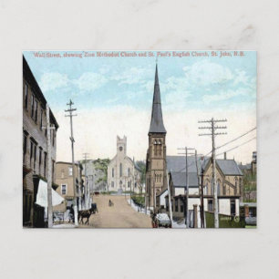 Ancienne carte postale - Saint John, Nouveau-Bruns
