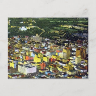 Ancienne carte postale - San Diego, Californie