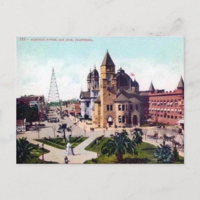 Ancienne carte postale - San Jose, Californie (Devant)