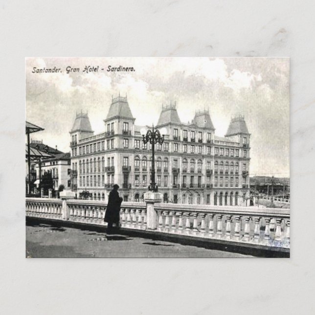 Ancienne carte postale - Santander Espagne (Devant)