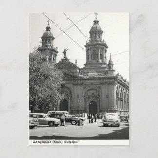 Ancienne carte postale - Santiago, Chili