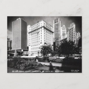 Ancienne carte postale - São Paulo, Brésil
