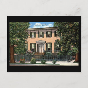 Ancienne carte postale - Savannah, Géorgie