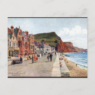 Ancienne carte postale - Sidmouth, Devon
