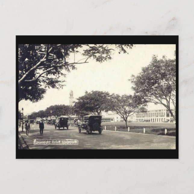 Ancienne carte postale - Singapour (Devant)