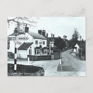 Ancienne carte postale - Snitterfield, Warwickshir
