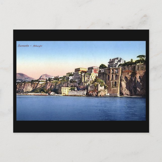 Ancienne carte postale - Sorrento, Italie (Devant)
