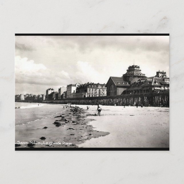 Ancienne carte postale - St Malo, Ille et Vilaine (Devant)
