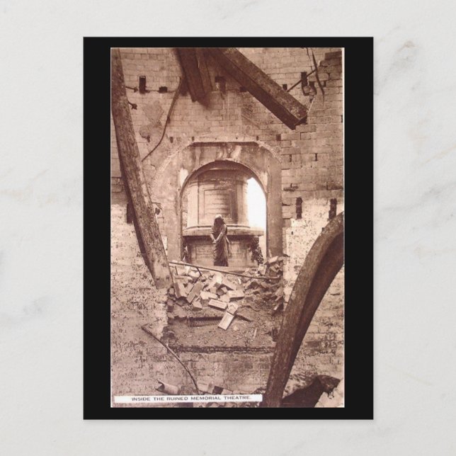 Ancienne carte postale - Stratford-upon-Avon, Ruin (Devant)