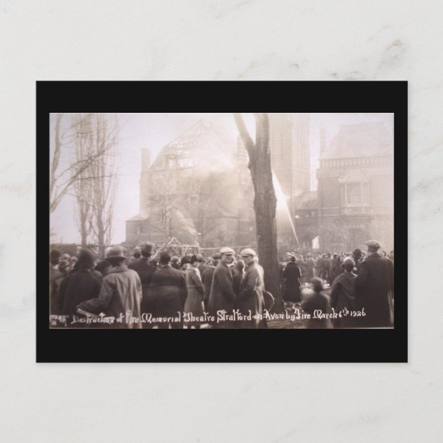 Ancienne carte postale - Stratford-upon-Avon, Shak (Devant)