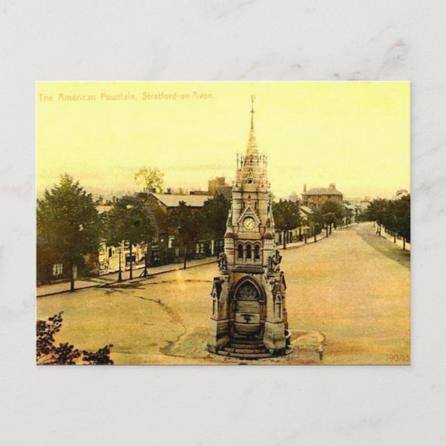Ancienne carte postale - Stratford-upon-Avon, Warw (Devant)