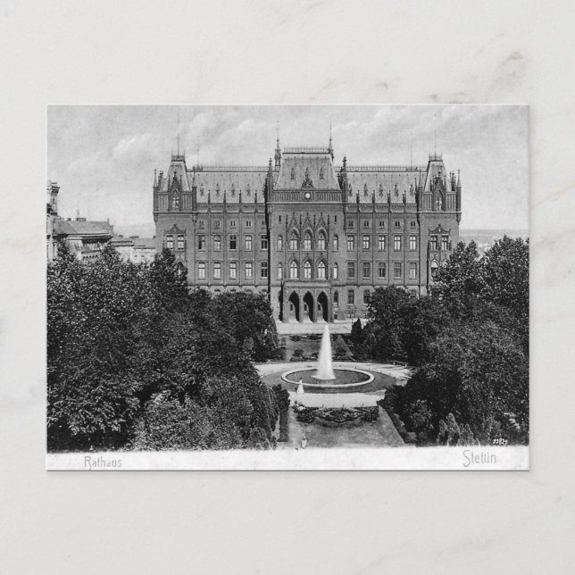 Ancienne carte postale - Szczecin/Stettin, Pologne (Devant)