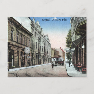 Ancienne carte postale - Szeged, Hongrie