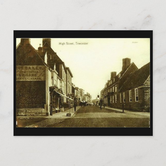 Ancienne carte postale - Towcester, Northants (Devant)