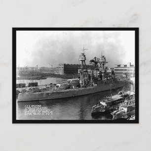 Ancienne carte postale - US Battleship "Arizona"