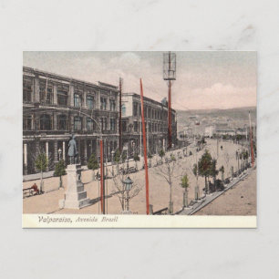Ancienne carte postale - Valparaiso, Chili