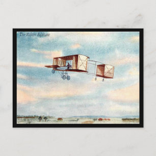 Ancienne carte postale - Voisin Biplane