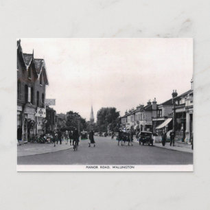 Ancienne carte postale - Wallington, Londres Borou