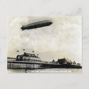 Ancienne carte postale - West Pier, Brighton