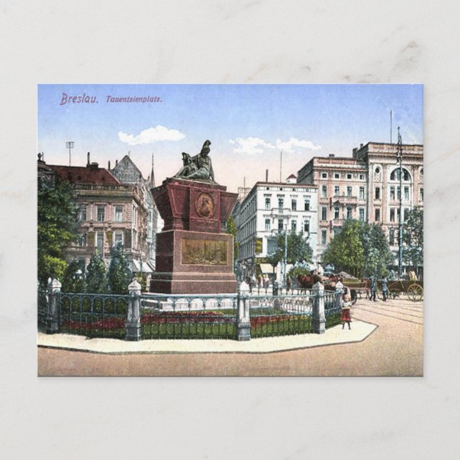 Ancienne carte postale - Wroclaw, Pologne (Devant)