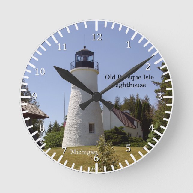 Ancienne horloge du phare de Presque Isle (Recto)