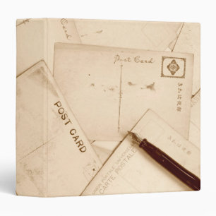 Anciennes cartes postales 1,5" Classeur d'album ph