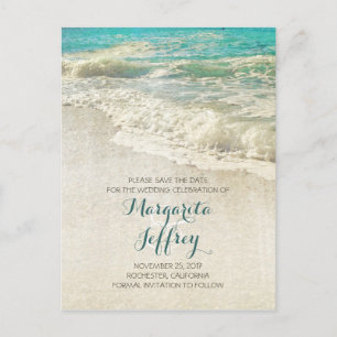 Anciennes cartes postales vintage de plage pour an