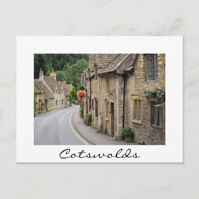 Anciens gîtes dans Castle Combe carte postale en t (Devant)