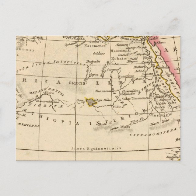 Ancient Africa Postcard (Front)