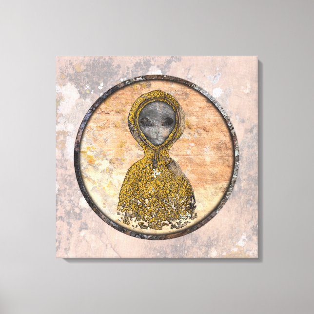 Ancient Alien Canvas Print (Front)