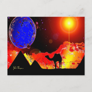 Ancient Alien Ruins Post Card