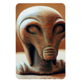 Ancient Alien Statue Magnet