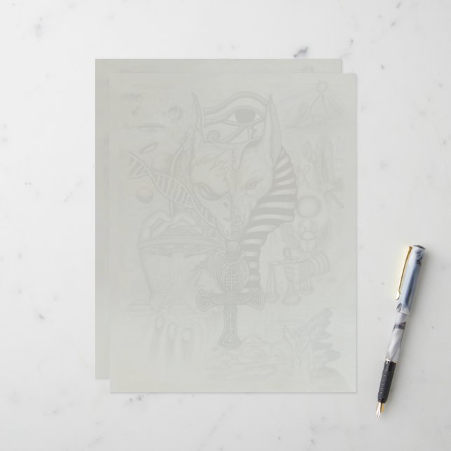 Ancient Aliens , Anubis (Front/Back In Situ)