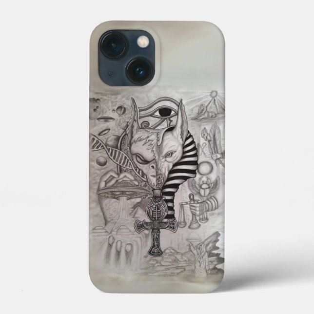 Ancient Aliens , Anubis Case-Mate iPhone Case (Back)