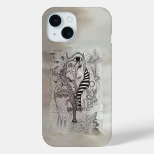 Ancient Aliens , Anubis iPhone 15 Case