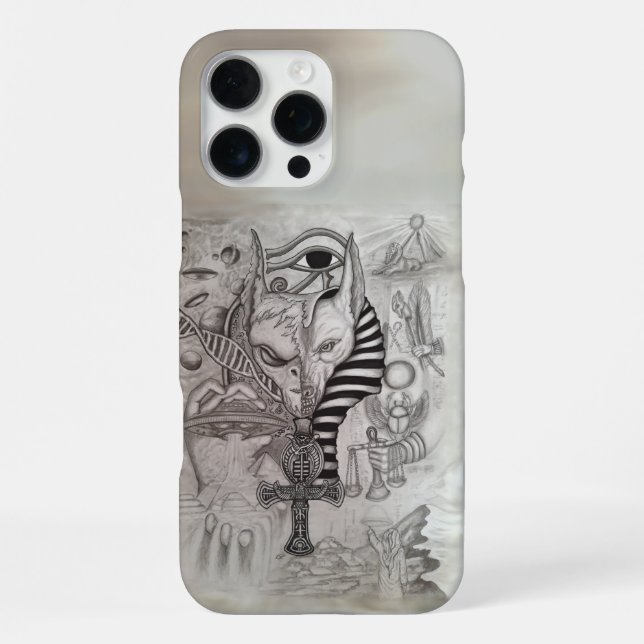 Ancient Aliens , Anubis iPhone Case (Back)