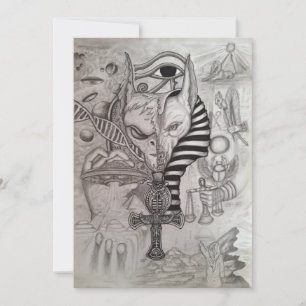 Ancient Aliens , Anubis magnetic card