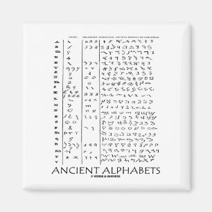 Ancient Alphabets Magnet