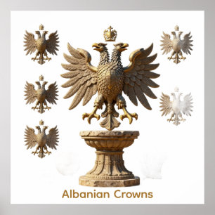 Ancient Ancestral Stone of the Sacred Eagle Prophe Poster