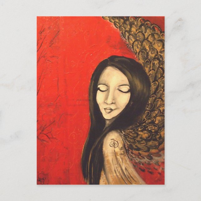 Ancient Angel Postcard (Front)