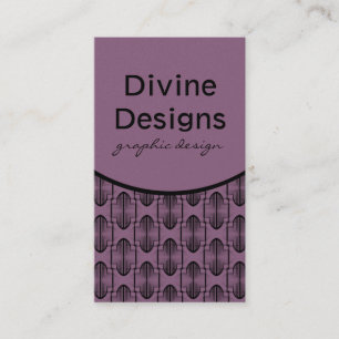 Ancient Arches Business Card, Lavender Card