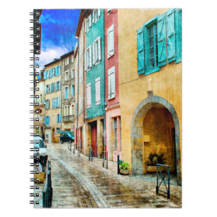 Ancient architecture art notebook