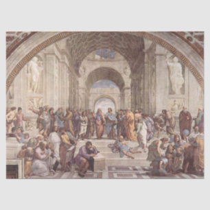 ancient art school tissue paper