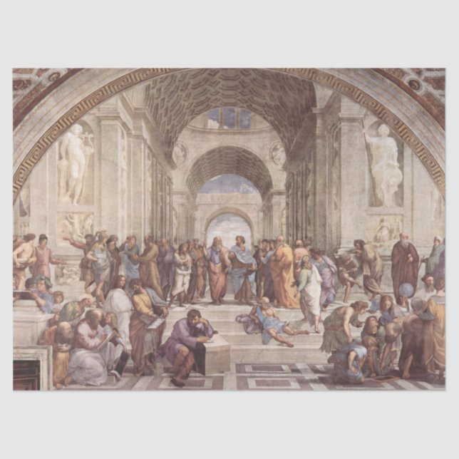 ancient art school tissue paper (Front)