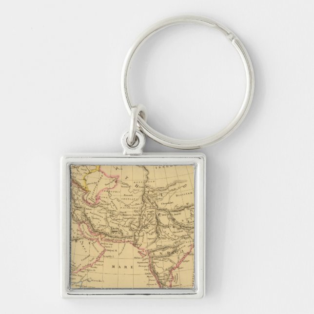 Ancient Asia Keychain (Front)