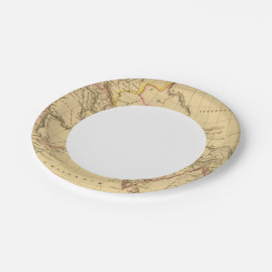 Ancient Asia Paper Plate