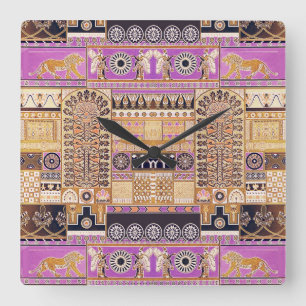 Ancient Assyria Wall Clock