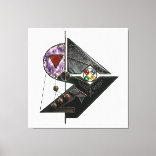 Ancient Astral Detector / Etude №19 Canvas Print