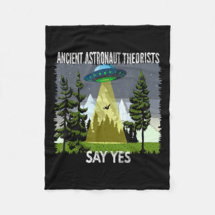 Ancient Astronaut Theorists Say Yes, Abduction, By Fleece Blanket