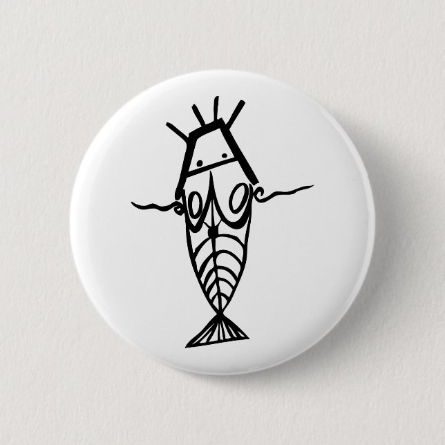 Ancient Astronauts 2 Inch Round Button (Front)